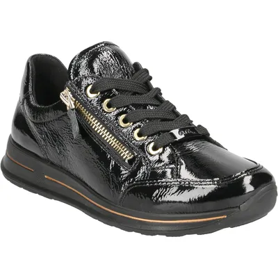 Produktbild von Ara Sneaker OSAKA 2.0, Lack/Brush, Schwarz, Damen