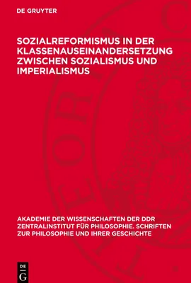 Produktbild von Sozialreformismus in der Klassenauseinandersetzung zwischen Sozialismus und Imperialismus