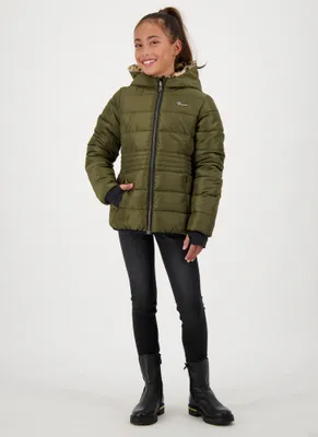Produktbild von Vingino meiden reversible winterjas Telly Ultra Army