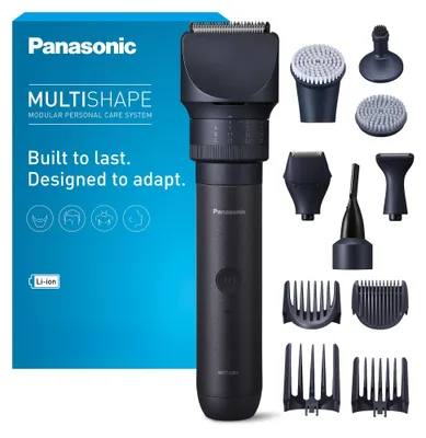 Immagine prodotto di Panasonic XSHAPE-TRIM MULTISHAPE, unità principale con batteria agli ioni di litio, per rifinitura e rasatura di precisione