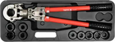 Produktbild von Yato Rohrpresszange - Presszange Verbundrohr Pex-Al-Pex Aluverbund-Rohre 16 - 32 mm