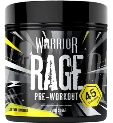 Produktbild von Warrior Rage Pre-Workout - 392 g Lightnin` Lemonade