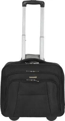 Produktbild von D&N Business - 2-Rollen Businesstrolley 43 cm Polyester (schwarz)