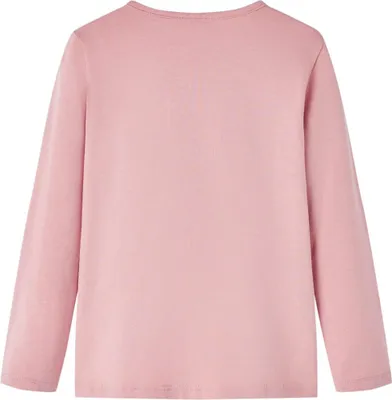 Produktbild von vidaXL Kinder-Langarmshirt Hellrosa 104