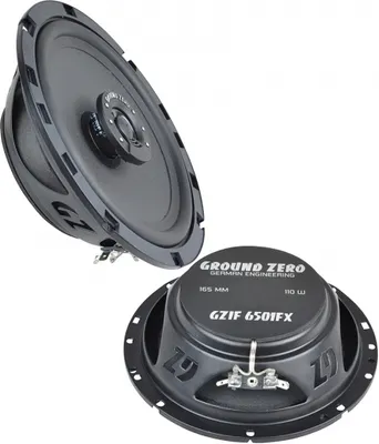 Produktbild von Ground Zero GZIF 6501FX 2-Wege Einbau-Lautsprecher-Paar, passiv, 110 Watt