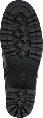Produktbild von s.Oliver Damen Stiefelette mit Plateau und Blockabsatz 5-25223-43, Größe:38 EU, Farbe:Schwarz