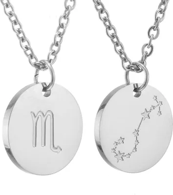 Produktbild von Sternzeichen Kette Silber Skorpion Horoskop Geburtstagsgeschenk