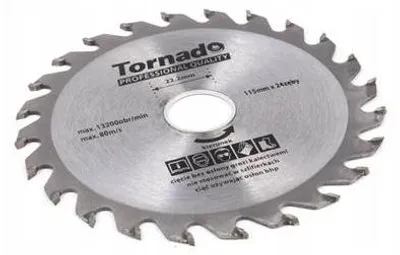 Produktbild von Tornado Kreissägeblatt Holz 200mm 60 Zähne Hartmetall