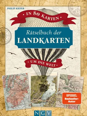 Produktbild von Rätselbuch der Landkarten. In 80 Karten um die Welt