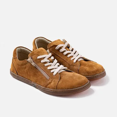 Produktbild von Magische Schuhe, Modell ECHO, Cognacfarben, Wildleder, Größe 42 (EU)