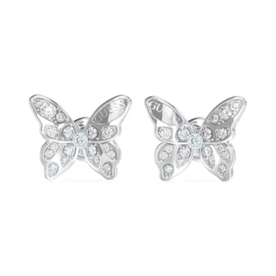 Immagine prodotto di Guess JUBE04108JWRH Orecchini a perno da donna con farfalle, colore argento