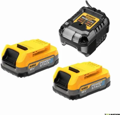 Image de DeWalt 18 Volt Powerstack Akku-Kit DCB1102E2 (DCB1102E2-QW)