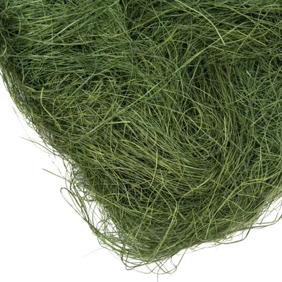 Produktbild von Dekolo Füllmaterial Geschenkkörbe Sisalheu für Tischdekoration Vasenumhüllungwird häufig in der Floristik verwendet Olive