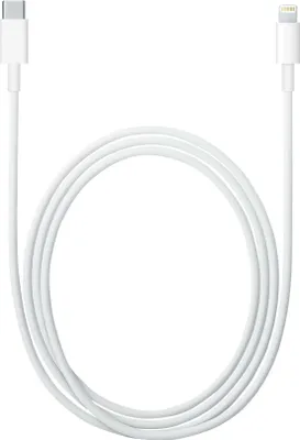 Produktbild von Apple MKQ42ZM, 2 m, Lightning, USB C, Weiß, Gerade, Gerade