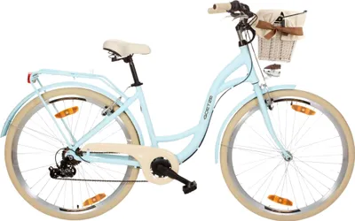 Obrázok produktu pre Mestský bicykel Goetze Mood Alu 28" – 7 rýchlostí, hliníkový rám 18", LED osvetlenie, košík