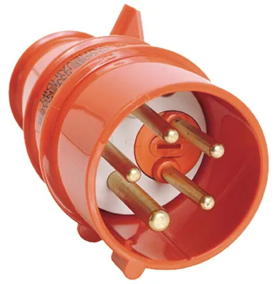 Obrázok produktu pre Fázový menič CEE 400V 32A s krytom, 5 kontaktov
