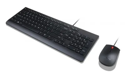 Productafbeelding van Lenovo 4X30L79920, Volledige grootte (100%), Kabel, USB, Zwart, Inclusief muis
