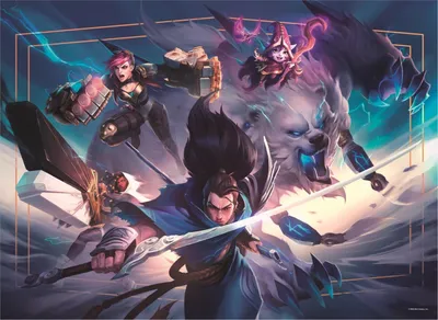 Immagine prodotto di Puzzle 1000 pezzi Clementoni - League of Legends