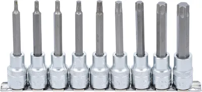 Produktbild von BGS technic Bit Socket Set, Chrom-Vanadium-Stahl, 962 mm, 100 mm, 962 g