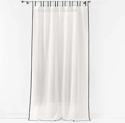 Obrázek produktu pro Voálový závěs s poutky 140 x 280 cm Bandol White