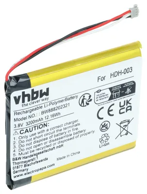 Produktbild von vhbw Akku kompatibel mit Nintendo Switch Lite, Lite NS Spielekonsole (3200 mAh, 3,8 V, Li-Polymer)