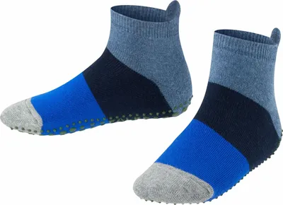 Produktbild von FALKE Uni Kinder Stoppersocken Colour Block K Hp Baumwolle rutschhemmende Nop