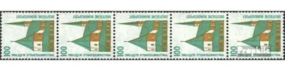 Produktbild von Briefmarken BRD (BR.Deutschland) 1989 Mi 1406A R II Fünferstreifen postfrisch Sehenswürdigkeiten