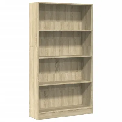 Immagine prodotto di vidaXL Libreria rovere Sonoma 80x24x143 cm Materiale a base di legno
