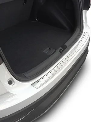 Produktbild von Edelstahl Ladekantenschutz passend für VW Taigo ab Bj. 2021-, Farbe:Silber