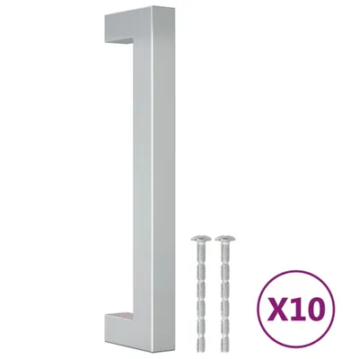 Produktbild von Möbelgriffe 10 Stk. Silbern 128 mm Edelstahl