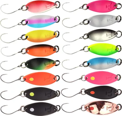Produktbild von Trout Master Incy Spin Spoon 2,5g | Orange/Green