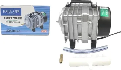 Image de Pompe à air pour aquarium, sortie 6 voies, haute puissance, ACO-318 45W, adaptateur EU 220V-50HZ-a
