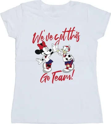 Produktbild von Disney - "We've Got This" T-Shirt für Damen BI33467 (M) (Weiß)