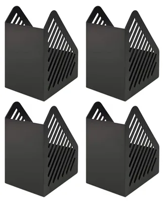 Produktbild von helit H6361095-4 - Stehsammler DIN A5 „the tower gate“, schwarz, 4 Stück