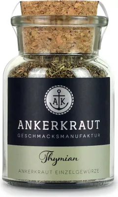 Produktbild von Thymian, gerebelt, 20g im Korkenglas