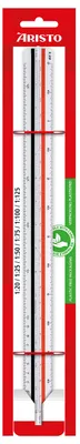 Obrázok produktu pre ARISTO AR23702EB ARISTO Dreikantlineal A, weiß