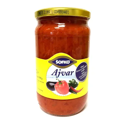 Zdjęcie produktu dla Sofko Ajvar papryka i bakłażan preparat warzywny klasyczny 2650ml
