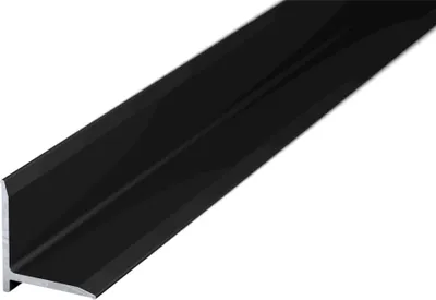 Zdjęcie produktu dla Listwa wykończeniowa z aluminium, lakierowana na czarno, 13 x 13 x 1000 mm