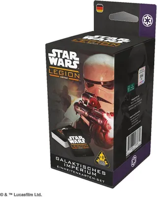 Produktbild von Star Wars: Legion – Galaktisches Imperium Einheitenkarten-Set