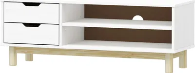 Obrázok produktu pre TV stolík 2 zásuvky BONITO 2 biely lak