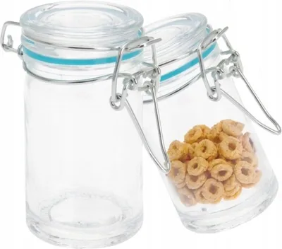 Obrázek produktu pro Skladovací nádoba s klipem 80 ml 4,5x8,5 cm