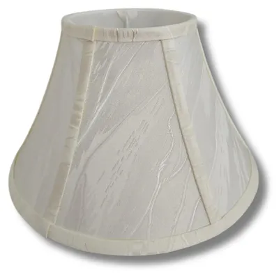 Produktbild von Various Leuchten Various Scala Lampenschirm aus Seide Weiß – E27, oben 12 cm, unten 25 cm, Höhe 15 cm
