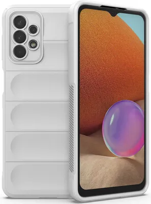 Produktbild von Samsung A32 5G Hülle, Weich TPU Silikon Stossfest Anti-rutsch Schutzhülle für Samsung Galaxy A32 5G Weiß