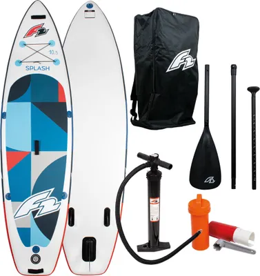 Produktbild von F2 SUP Splash red 11,5" spitz (350cm) Inkl. Tasche, Pumpe, Paddle & Reparaturset