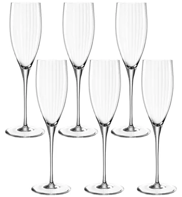 Immagine prodotto di Leonardo Bicchieri da champagne Poesia 250 ml - 6 pezzi