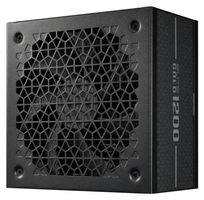 Produktbild von Cooler Master Elite Gold 1200, 1200 W, 100 - 240 V, 50/60 Hz, 7.5 - 15 A, Aktiv, 120 W
