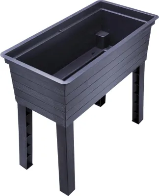 Produktbild von Garantia Urban Hochbeet Balkon Terasse Holzstruktur LxBxH 75x37x65 cm Beet