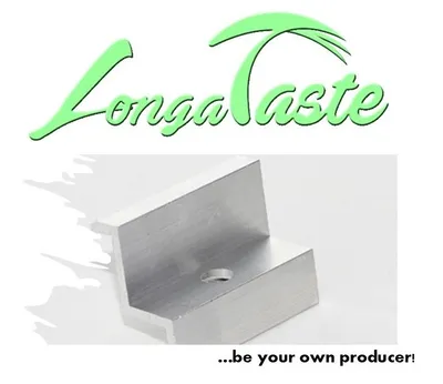 Zdjęcie produktu dla 10x aluminiowy zacisk końcowy 35 mm srebrny