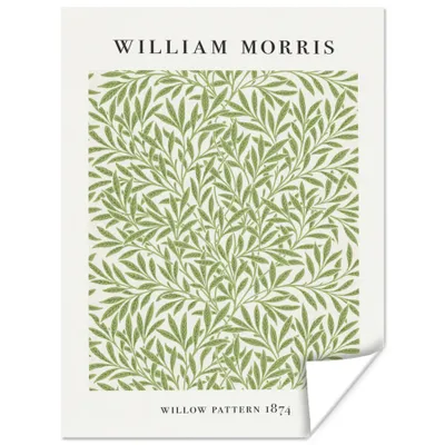 Produktbild von MuchoWow® Poster Blätter - Muster - Grün - Natur 120x160 cm - Wandbilder