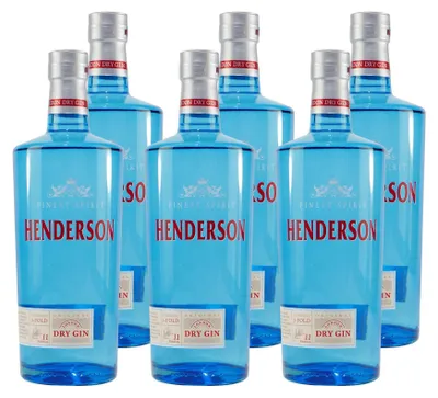 Produktbild von Henderson London Dry Gin (6 x 0,7L)